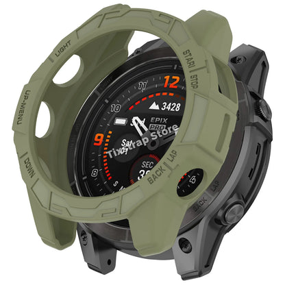 TPU Soft Silicone Case for Garmin Epix Pro Gen 2 & Fenix 7 Series – Protective Watch Cover Shell 42mm 47mm 51mm Accessories