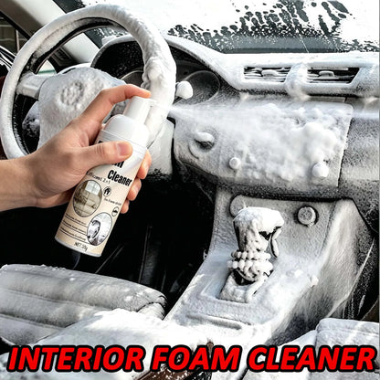 2-in-1 Foaming Car Seat Cleaner - Quick-Dry Fabric Stain Remover for Car Interior Seats