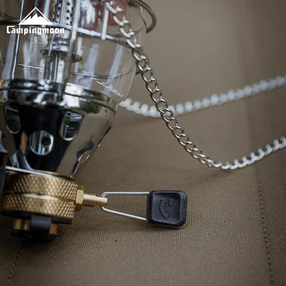 CAMPINGMOON T-4 Portable Outdoor Camping Lantern – Medium Gas Light for Campsite, Tent, and Outdoor Lighting
