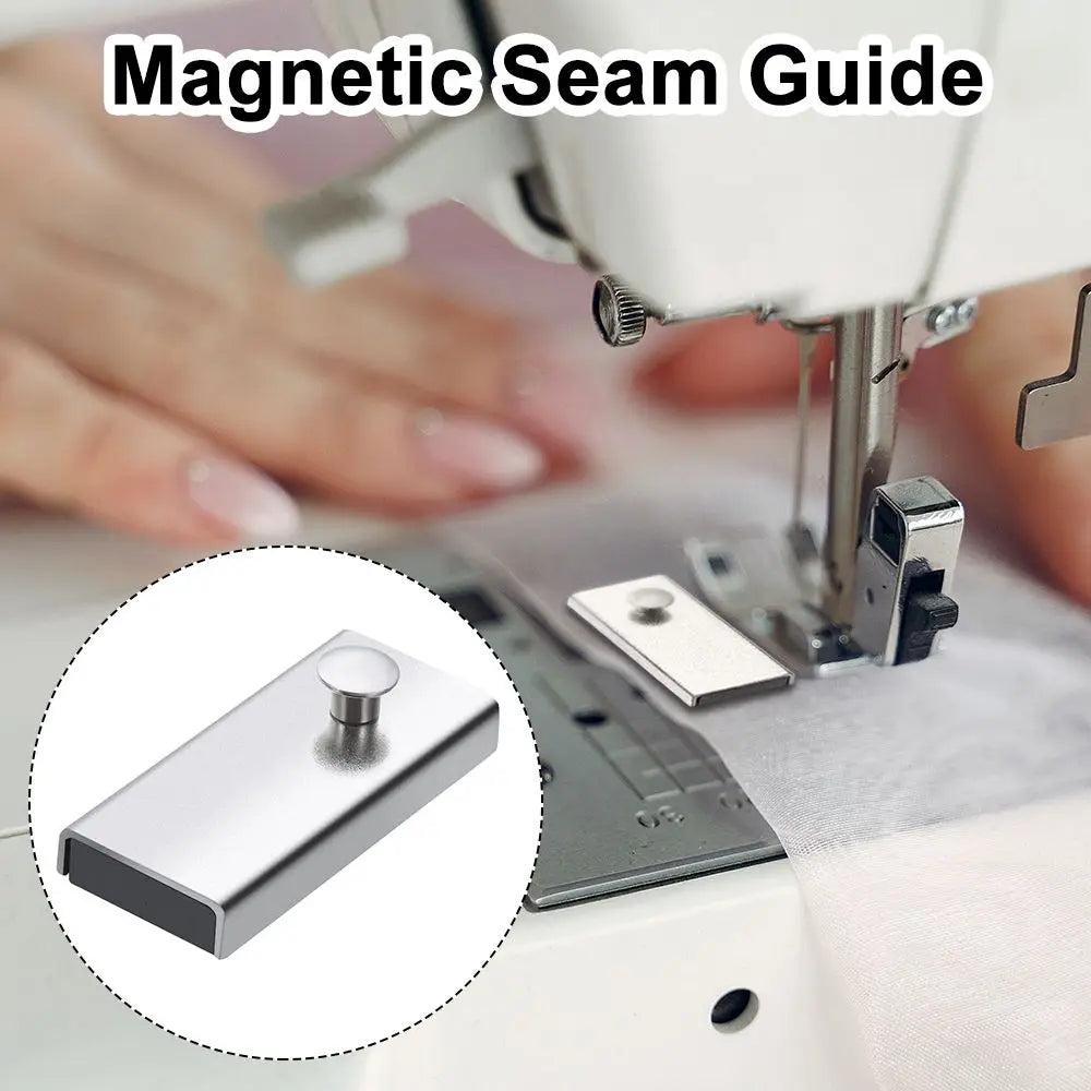 Magnetic Seam Guide - DIY Quilting Stitch Sewing Gauge for Sewing Machines