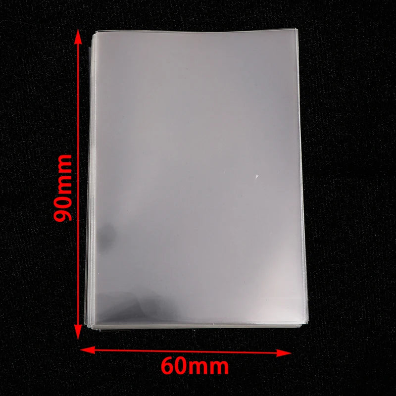 100PCS Matte Colorful Trading Card Sleeves - 66×91mm TCG Card Protectors for Pokémon, Tarot & Board Games