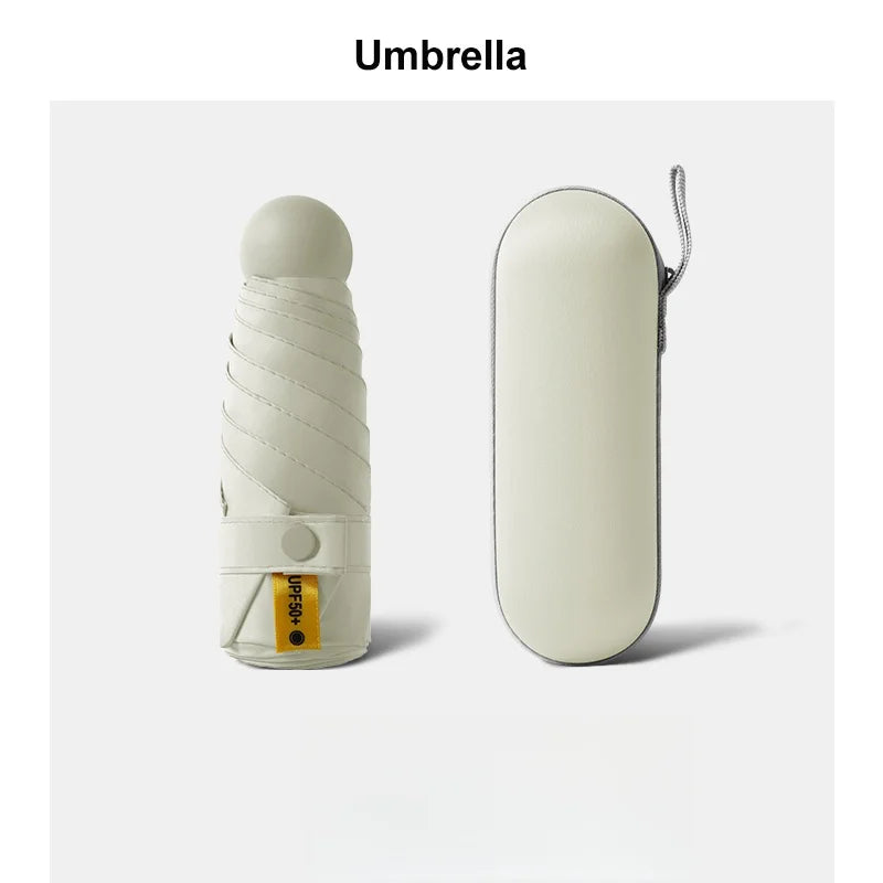 Flat 50% Off Women’s Sun Protection Parasol – Anti-UV Dual-Use Sunny & Rainy Pocket Umbrella