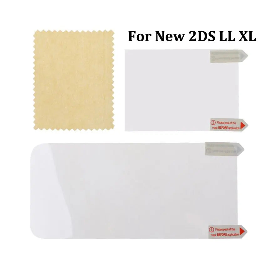 JCD Clear LCD Screen Protector Film for NDS, DSi, 2DS, 3DS XL/LL & New 3DSXL/LL