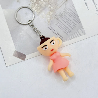 Tralalero Tralala Keychain - Tungtung Sahur Brainrot Figure Charm for Keys, Bags, and Gifts