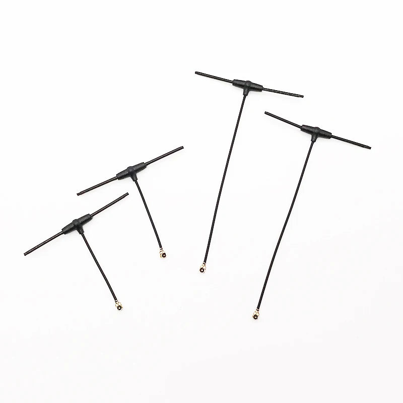 2.4G T Omnidirectional Receiver Antenna – 40mm/90mm IPEX1 for ELRS EP1 RX, Compatible with TBS Tracer RC FPV Drone