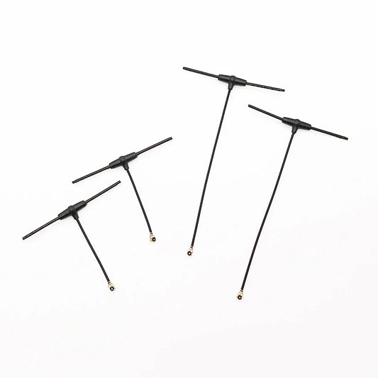 2.4G T Omnidirectional Receiver Antenna – 40mm/90mm IPEX1 for ELRS EP1 RX, Compatible with TBS Tracer RC FPV Drone
