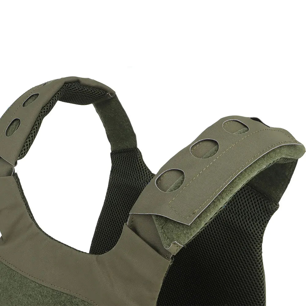 FCPC Tactical Vest Ferro – Lightweight Folding Airsoft Plate Carrier with Breathable Design, Portable Hunting Mag Pouch & Army Equipment