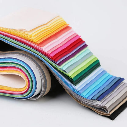 40Pcs Cotton Jelly Roll Fabric Strips - Quilting Patchwork Sewing DIY Craft Material for Handmade Projects