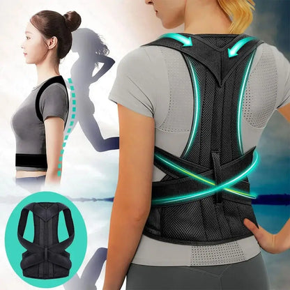 Men’s & Women’s Posture Corrector — Scoliosis & Kyphosis Fix Strap for Students & Adults | Anti-Kyphosis Support