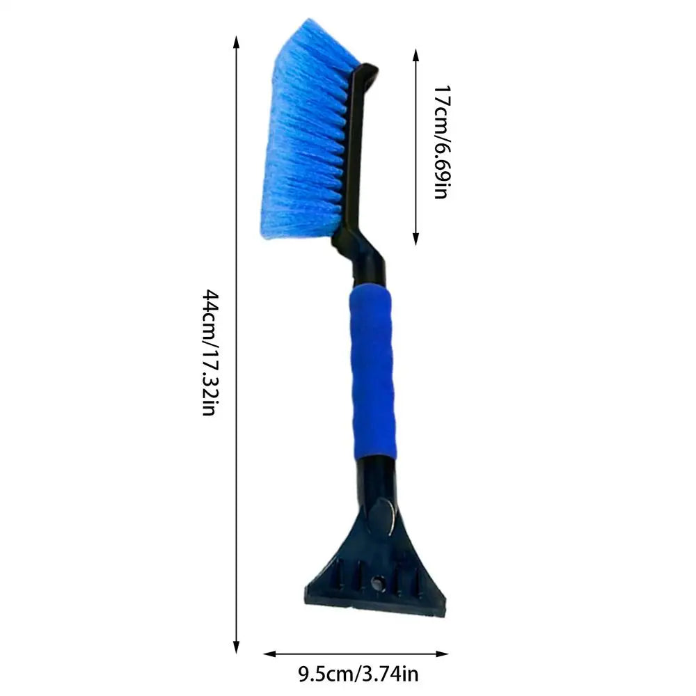 2-in-1 Car Snow Brush & Ice Scraper – Ergonomic Foam Grip for SUV & Car Windows
