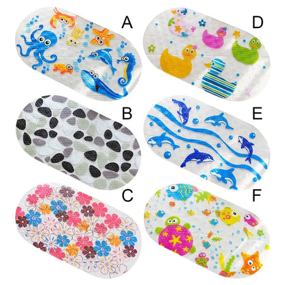 Soft PVC Anti-Slip Bath Mat – Massage Shower Pad for Bathtub & Bathroom Safety Carpet