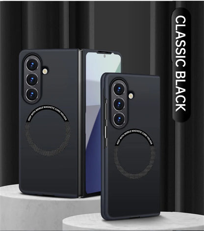 Samsung Galaxy Z Fold 3/4/5/6/7/8 Ultra Thin Skin Feel Case - MagSafe Magnetic Wireless Charging Cover