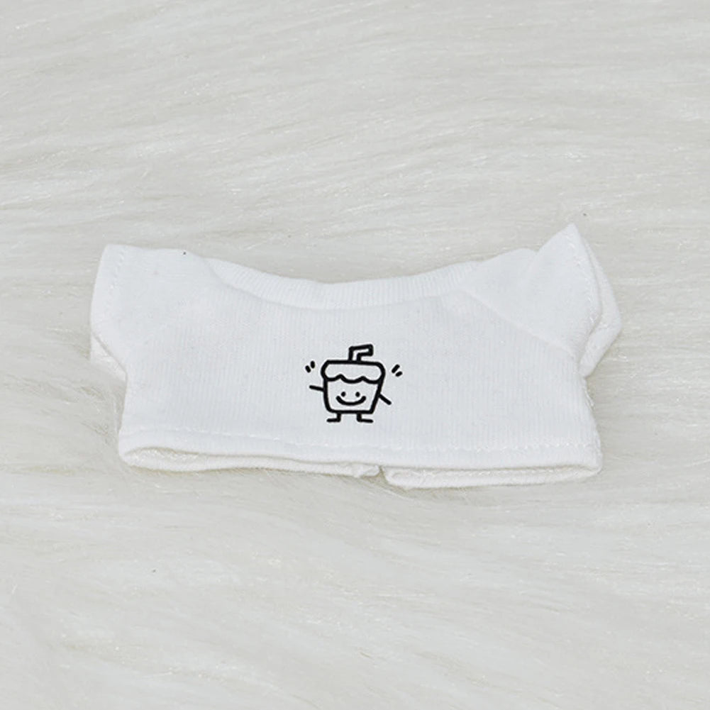 17cm Labubu Doll Clothes — Fashion Hoodies with Color Matching | Doll Accessories & Stylish Outfit