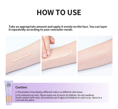 Strong Coverage Tinted Hydrator Makeup – Semi-Matte Finish for Women, Evens Skin Tone & Naturally Moisturizes
