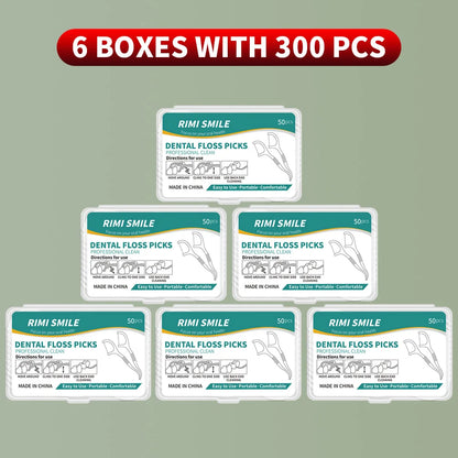 50/150/300/600/1000 PCS Dental Floss Sticks - Oral Care Tools for Effective Cleaning