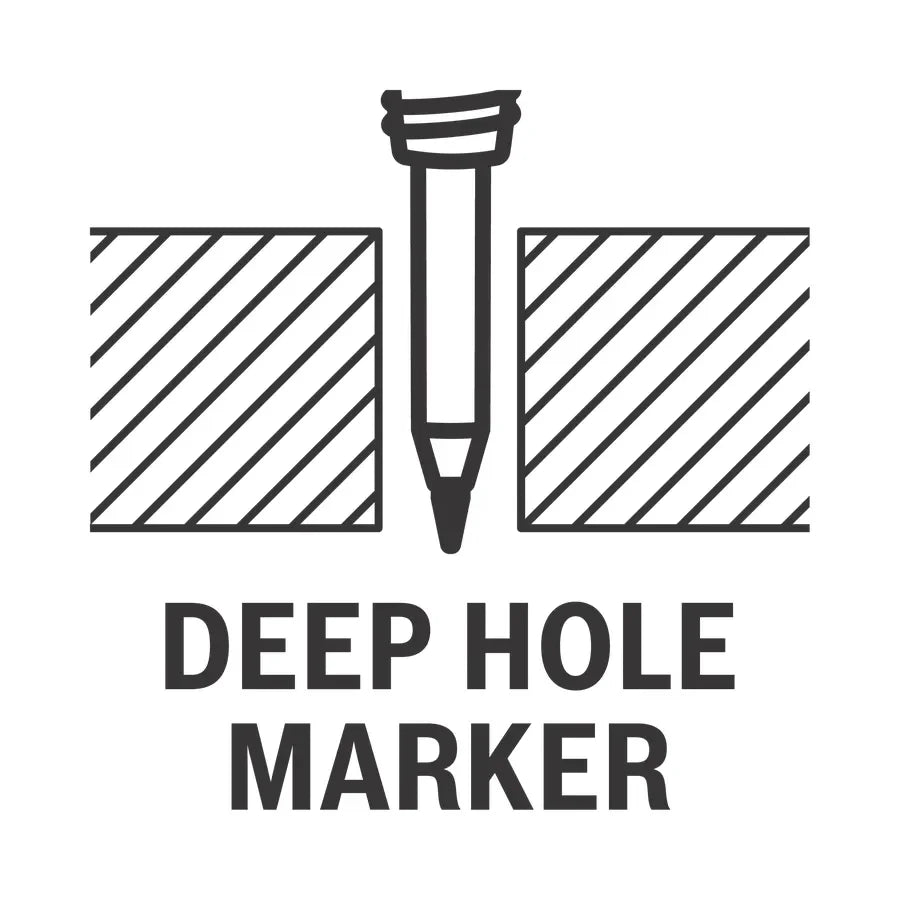 BOSCH 1600A03B64 Deep Hole Marker Pencil - Precision Marking Tool for Hard-to-Reach Areas
