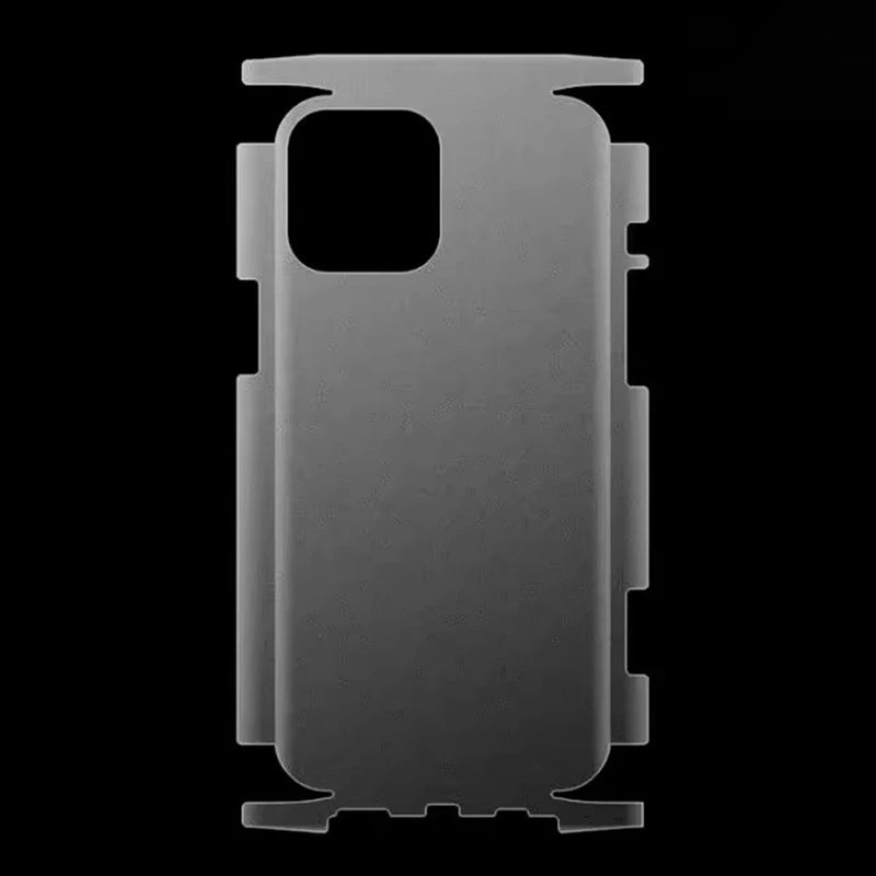 Hydrogel Back Film Screen Protector for iPhone 15 Pro Max & 16 Pro Max – Matte Clear Frame, Protective Film for iPhone 16 Plus
