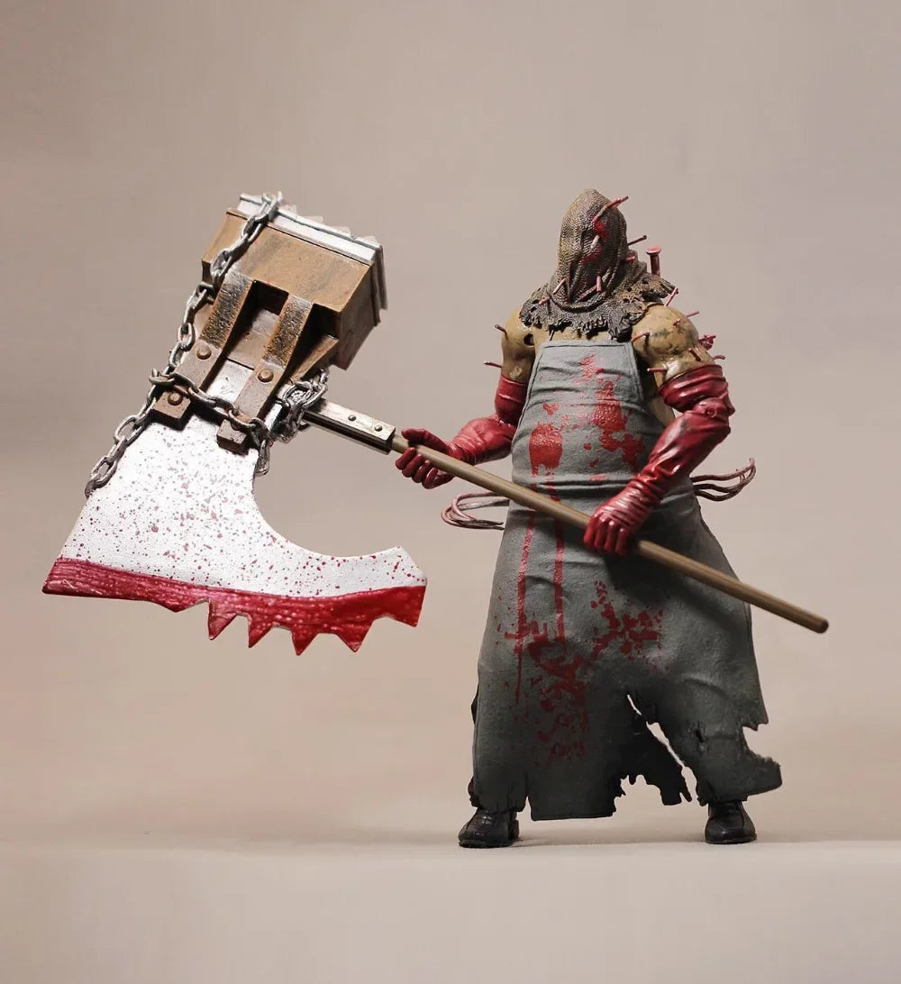 NECA Chris Redfield & HUNK Action Figure – Biohazard Zombie Executioner Majini Collectible Toy Gift for Halloween