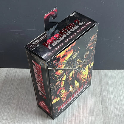 NECA Predator Figure — Ultimate Shaman Elder Armored Jungle Hunter with Snake Vision, Alien Model Toy Gift
