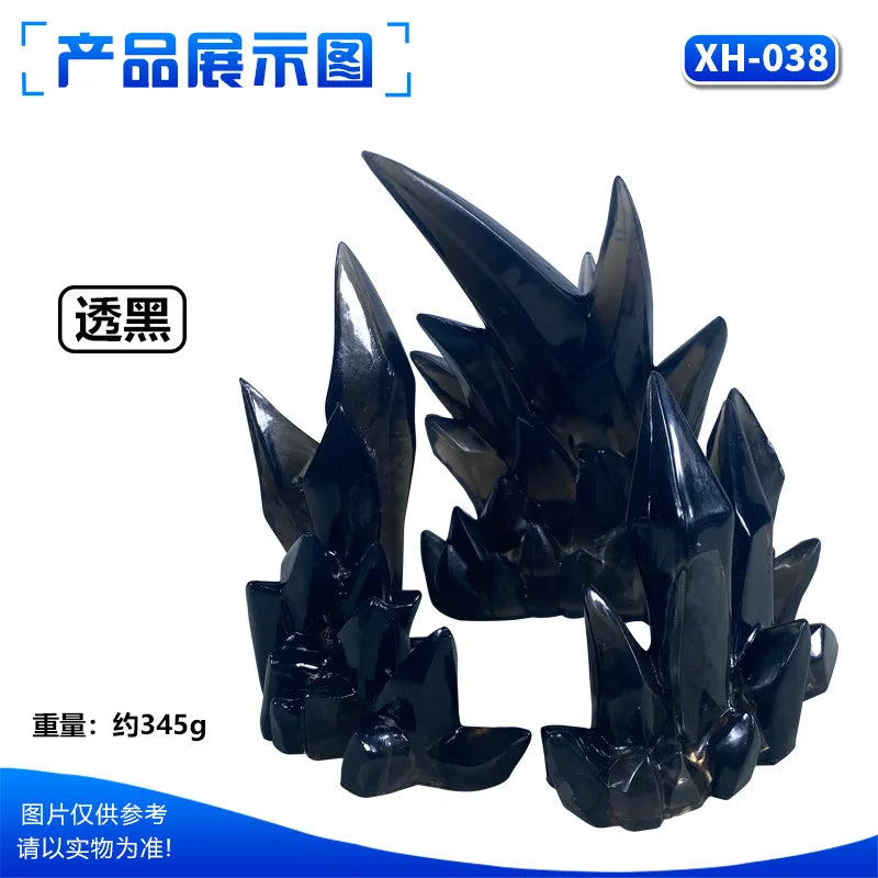 Ice & Whirlwind Flame Special Effects Scene — Luffy, Ace & Bakugou Action Figure Display Toys