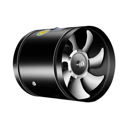 4/6/8 Inch Metal Pipe Air Ventilator – Low Noise Bathroom & Kitchen Exhaust Duct Fan