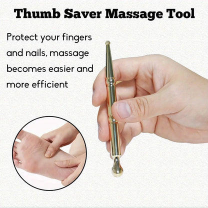 Acupuncture Pen Reflexology Tool | Stainless Steel Acupressure Massager for Body Pressing Points