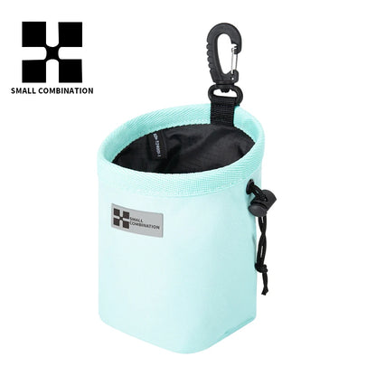 Portable Dog Training Treat Bag - Small Combination Waist Pouch for Puppy Snacks, Leash Walks & Outdoor Pet Training
