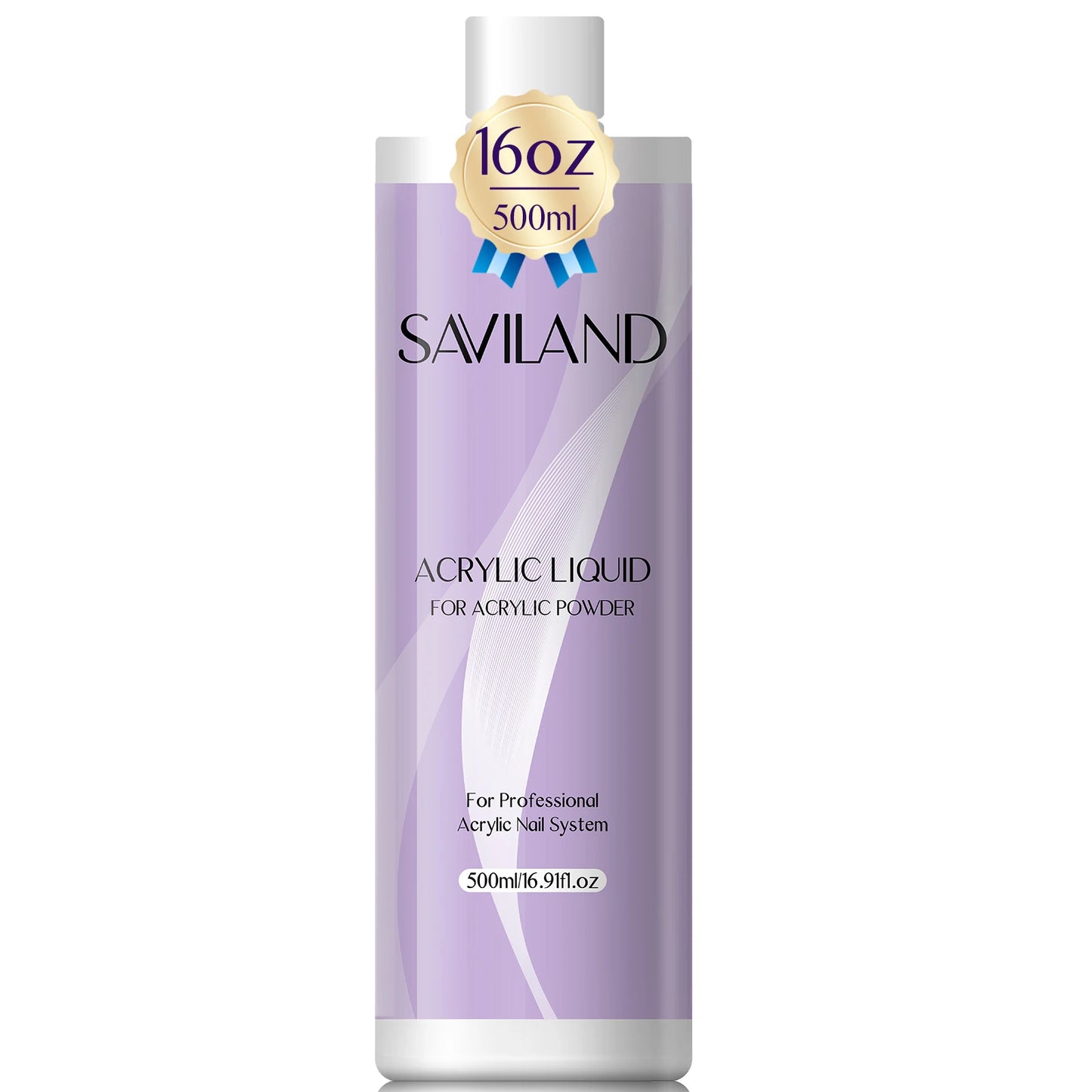 Saviland Acrylic Nail Monomer Liquid 60–500ml – Professional Large Capacity Nail Liquid for DIY Crystal Nail Art Extension System
