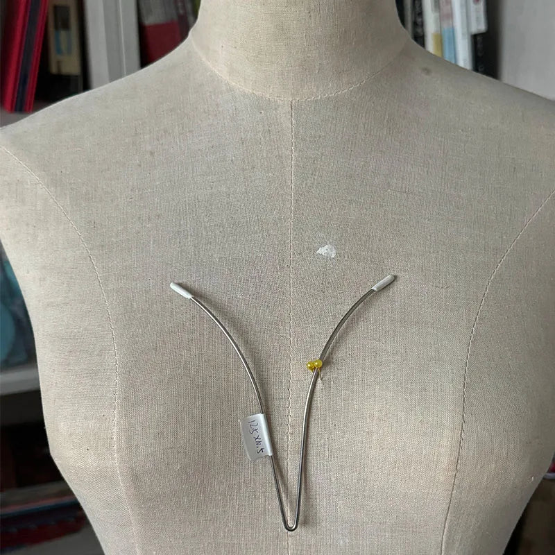 Stainless Steel Bra Underwire Shapers - 6-Piece Lingerie Making Supplies for Bras, Bustiers, and Corsets