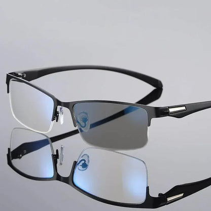 Smart Photochromic Reading Glasses for Men – 2-in-1 Trendy Unisex Presbyopia Sunglasses +1.0 +1.5