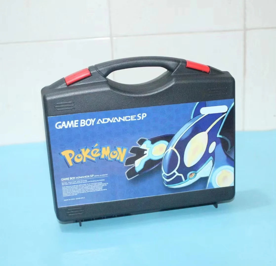 Charizard & Gengar Storage Box - Premium Gift Packaging Case for GBA SP