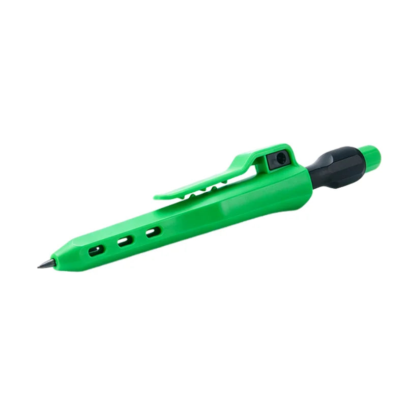 2.8mm Mechanical Carpenter Pencil - Deep-Hole Marker with Built-In Sharpener for Woodworking & Construction