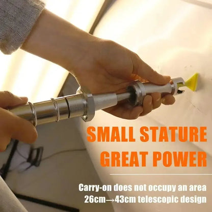 26-42CM Telescopic Car Dent Pull Hammer – Mini Sliding Hail Damage Repair Tool with Anti-Slip Handle