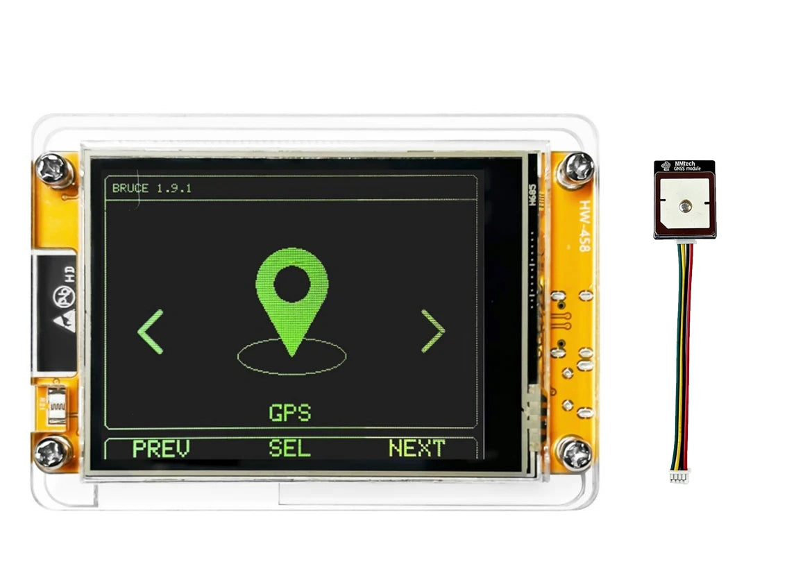ESP32 Bruce CYD Wireless Module - Wi-Fi, Bluetooth, NFC, GNSS & PN532 Network Security Development Board