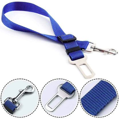 Keep Your Pet Safe: Adjustable Pet Dog Cat Car Seat Belt Harness - Perfect for Small to Medium Dogs, Travel Pet Supplies