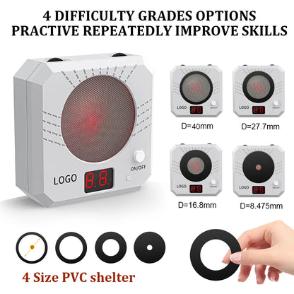 Infrared Induction Electronic Laser Target – Color-Sensitive Shooting Practice Toy with Sound Effects