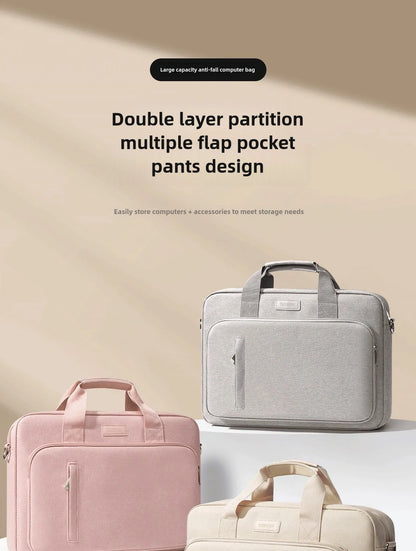 Waterproof Laptop Bag Case – 13.3” to 17.3” Notebook Shoulder & Handbag for MacBook Air/Pro