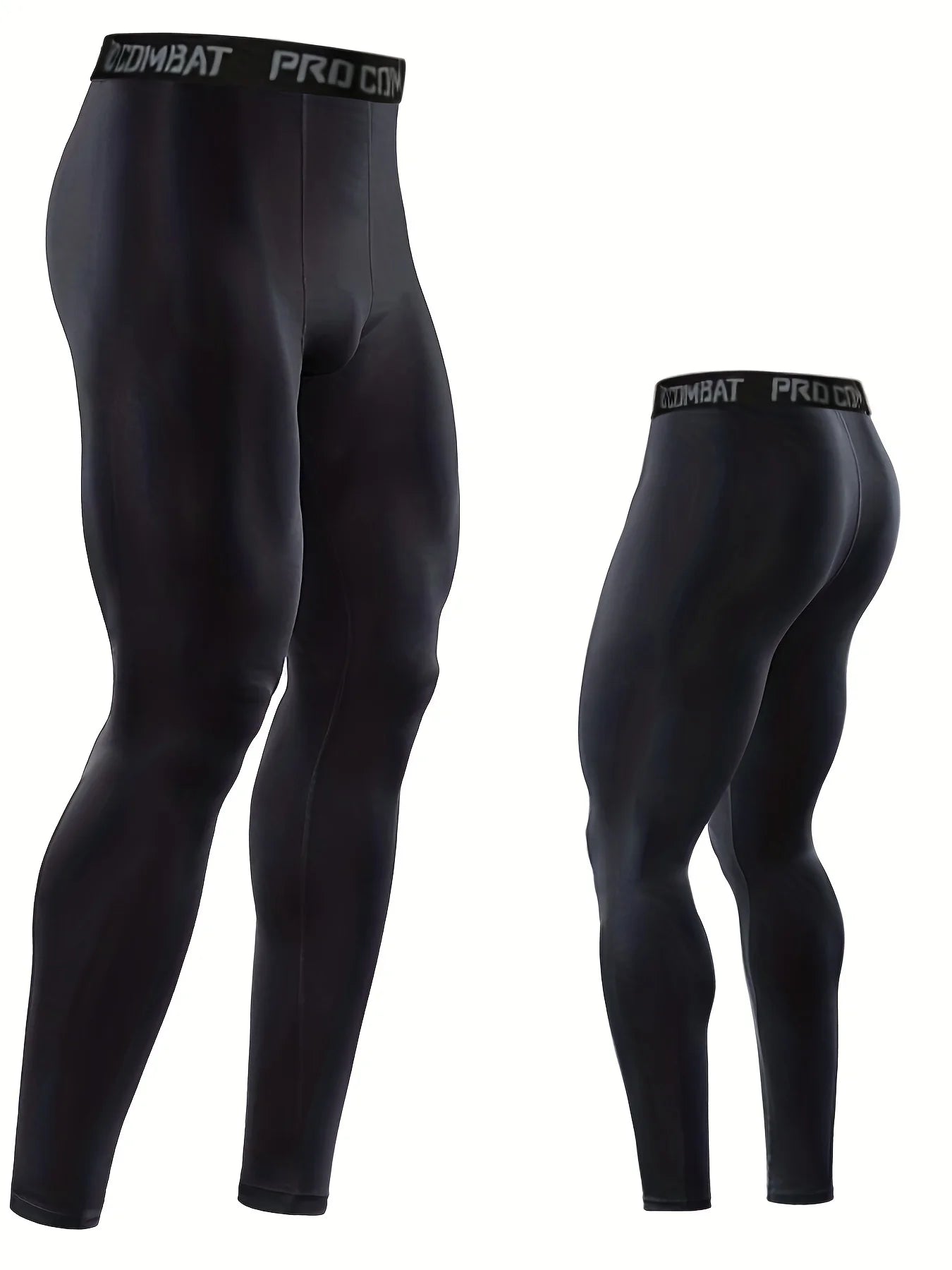 Men’s High-Performance Compression Leggings — Fitness & Workout Tights for Running and Training