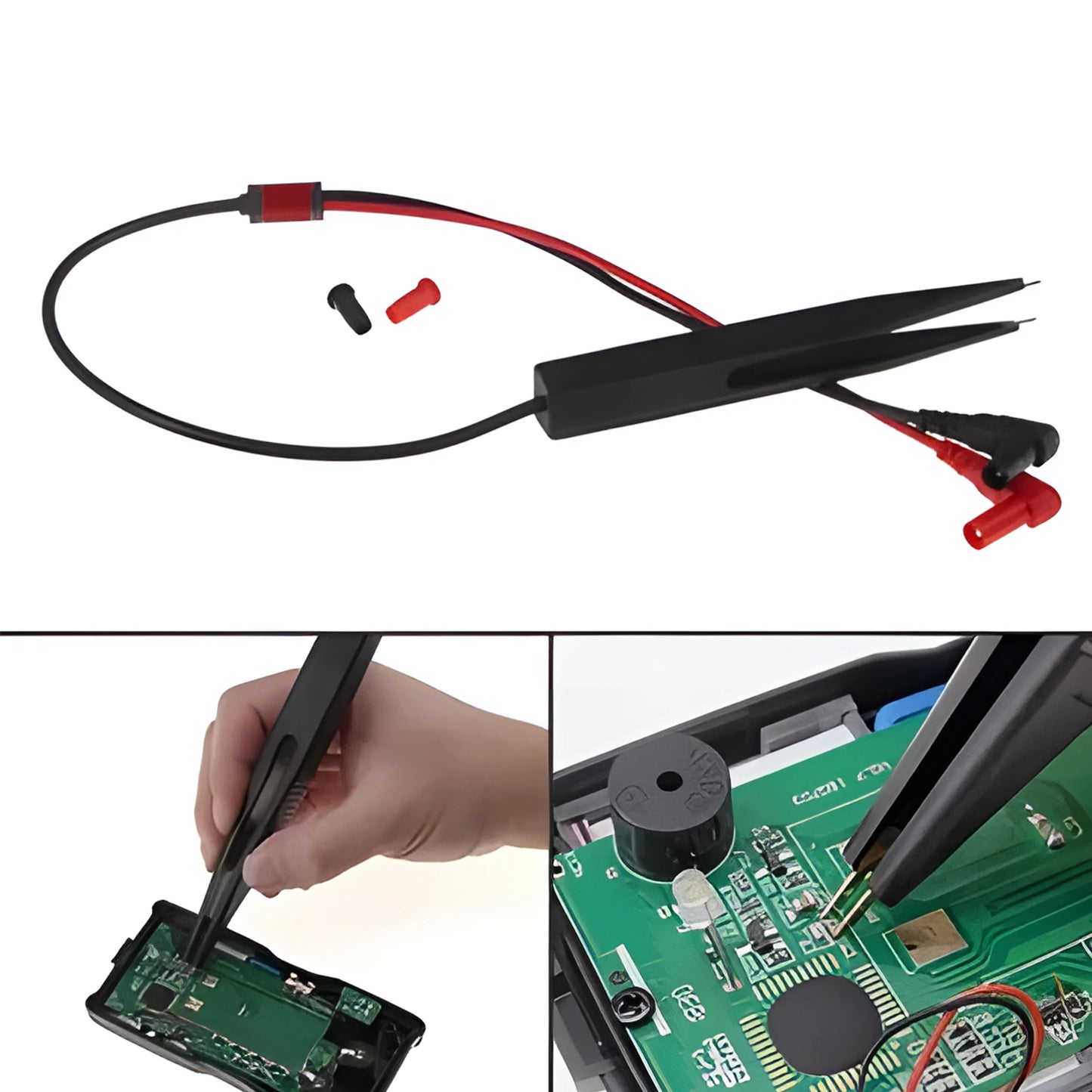 Multimeter Test Leads with Alligator Clips, Banana Plug Universal Cable, Crocodile Clip Test Wires