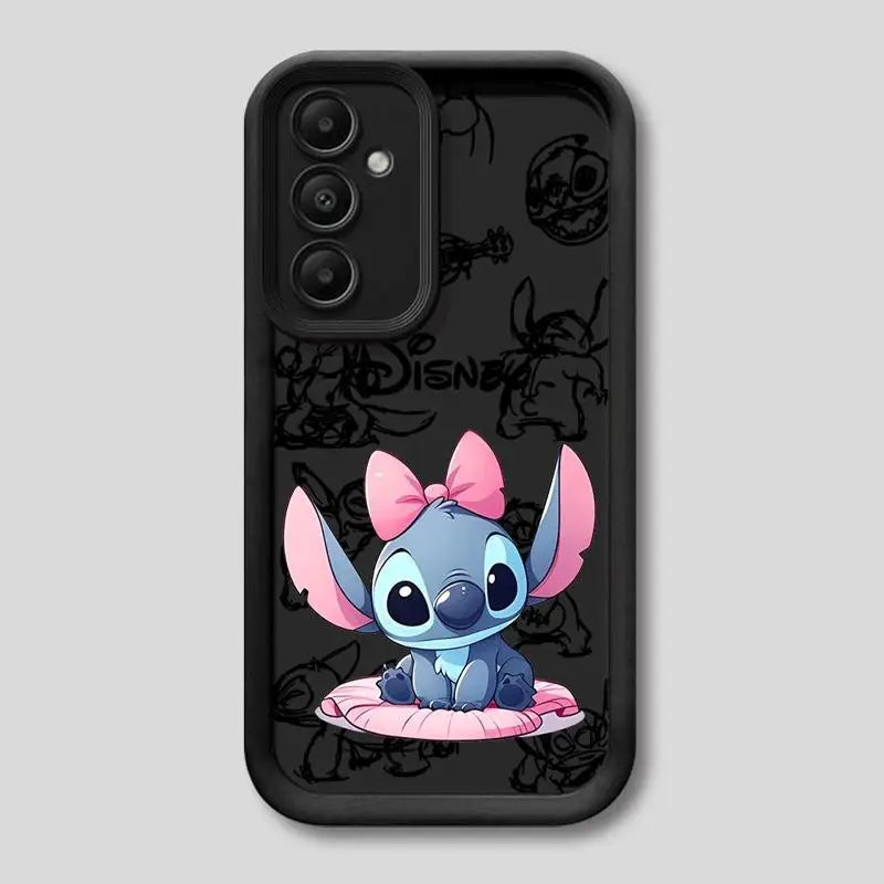 Disney Stitch TPU Silicone Phone Case — Soft Cartoon Cover for Samsung Galaxy A15/A25/A35/A52/A52s/A53/A54/A55/A71/A72/A73 5G