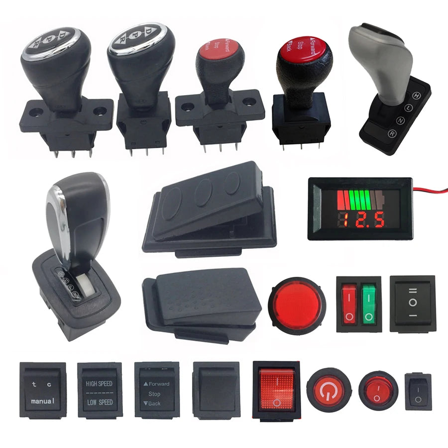Kids Electric Ride-On Car Switch - Replacement Power Switch for Toy Cars, Motorcycles & Remote Control Vehicles