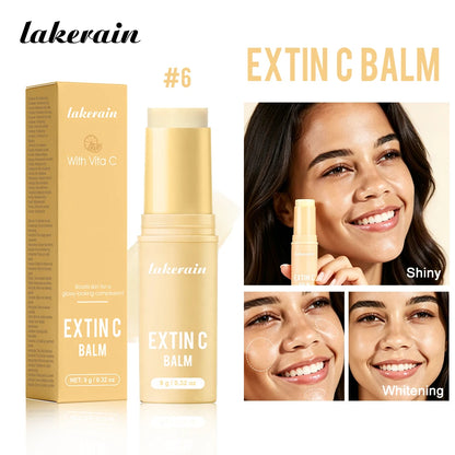 Wrinkle Bounce Multi Balm Stick - Deep Hydrating Pink Facial Balm and Makeup Base for Smooth, Glowing Skin