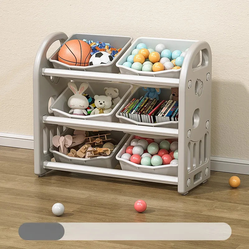 Multi Functional Baby Toy Storage Cabinet - Large Capacity Classification & Sorting Organizer Box for Home Use