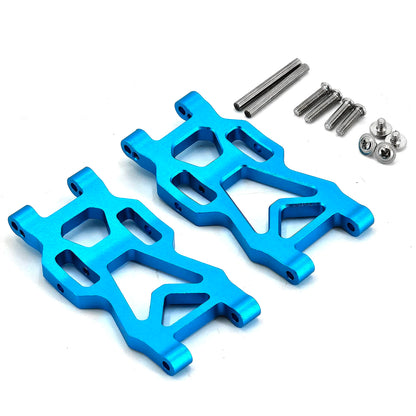 Upgraded Metal Suspension & Aluminum Parts Kit – Front & Rear Wheel Hubs, Bearings & Steering Rod for SCY16101/16102Pro/16104/SG116/Q130 RC Cars