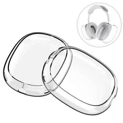 AirPods Max Transparent TPU Case - Soft Anti-Scratch Protective Headphone Cover