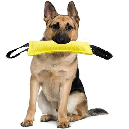Durable Dog Bite Stick – Non Slip, Wear Resistant Tug Toy for Pet Training, Creative Flax Sleeve
