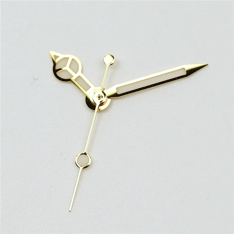 High-Quality Watch Hands – Polished Silver 12.5×12×8mm, C3 & BGW9 Green/Blue Luminous for NH35, NH36, NH34 Movements