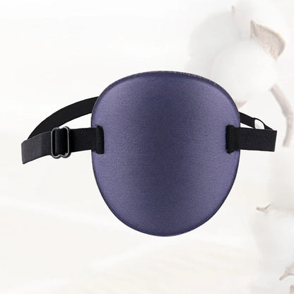 Adjustable Single Eye Patch – 3D Foam Breathable Eyeshade Medical Eye Mask for Strabismus & Amblyopia Training Therapy Use