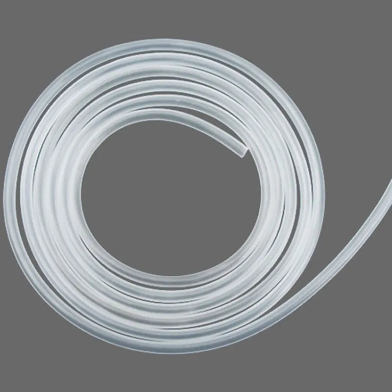 Silicon Aquarium Oxygen Pump Hose - 4x6mm, 1m/3m/5m/10m, Food Grade Tube for Fish Tank & Pond