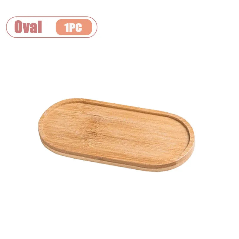Bamboo Storage Tray – Wooden Bathroom Organizer for Shampoo, Body Wash & Toiletries, Multi-Function Countertop Accessory